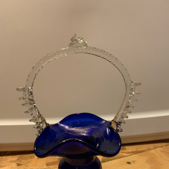 Vintage Cobalt Blue Glassware - Picture 13 of 14